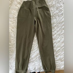 REWASH GREEN JOGGER LEGGINGS